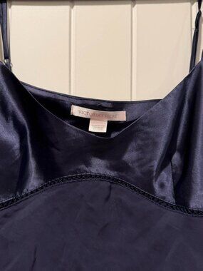 Victoria's Secret Women's Navy and Blue Dress